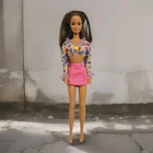 Vtg 1990s Teresa Barbie Friend Doll Hair Cut Red Green Eyes Redress Ooak C275