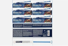 6 pack Paste Horse Dewormer apple flavor (6 doses)