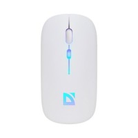 Defender Touch MM-997 Kabellose Maus, Optisch, 1600 Dpi, 2,4 Ghz, Bluetooth, Wei