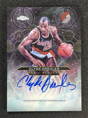 2025 Topps Chrome Clyde Drexler Base (RAW)