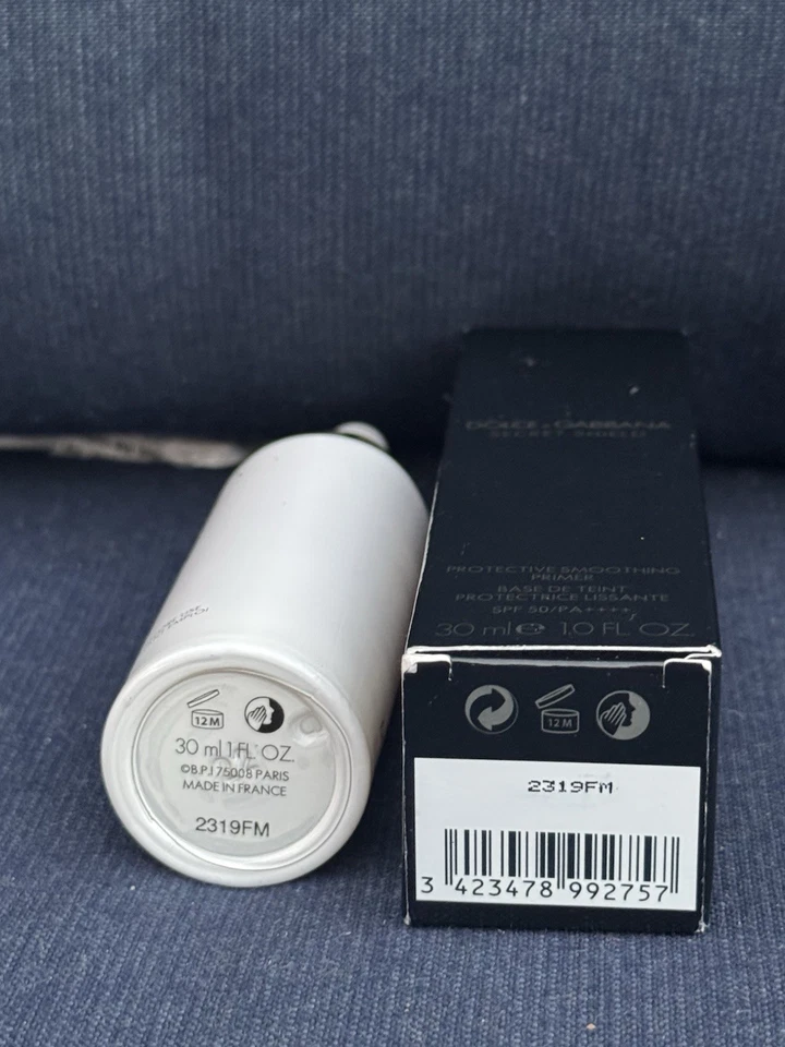 Dolce & Gabbana Limited Edition Secret Shield SPF 50 Smoothing Primer 1 Oz NIB - Image 4 of 4
