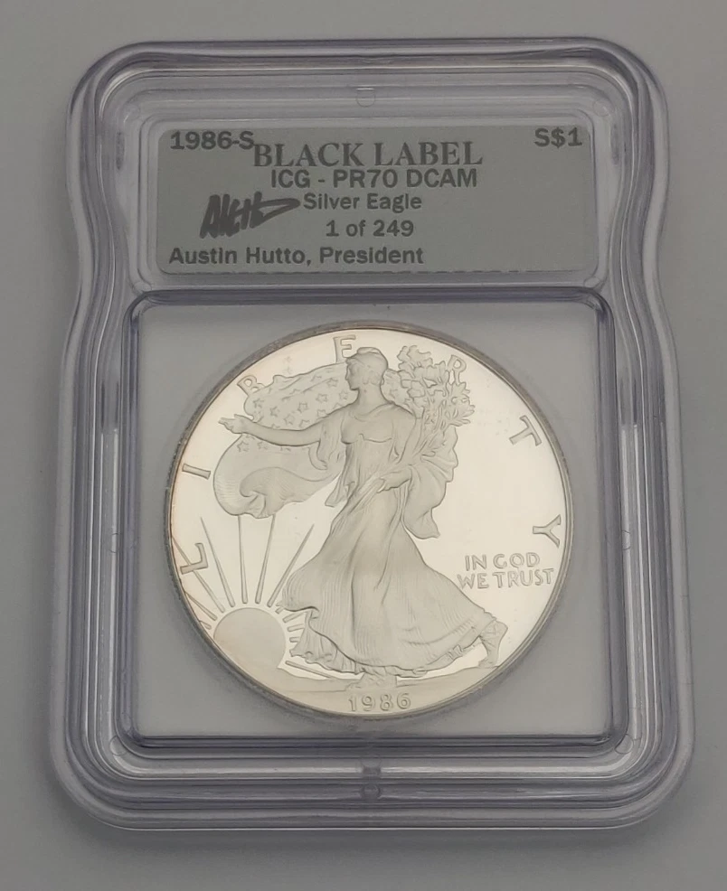 American Eagle PR 70 Graded Silver Bullion Coins 1986 for sale | eBay