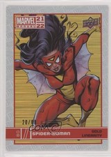 2021-22 Upper Deck Marvel Annual Gold Linearity 20/88 Spider-Woman #80 0i47