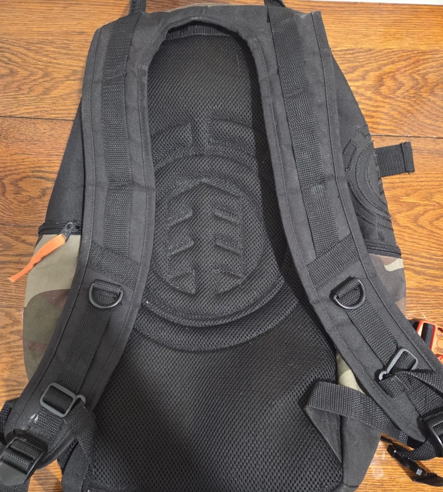 Element Mohave Skateboard Backpack Bag - Camo/Black/Orange - image 4 of 4