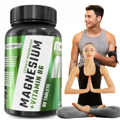 Muscle Care Magnesiumcitrat 1000mg (120mg) 90 Tabletten - Bild 1 von 3