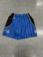 Adidas Orlando Magic Basketball Team Issued Game Shorts Blue Size L