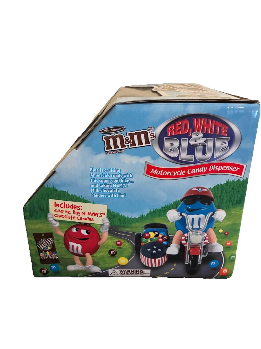アメコミ M&M's Red White & Blue Candy Dispenser Amazon.com - m&m's Candy Dispenser - Red, White & Blue