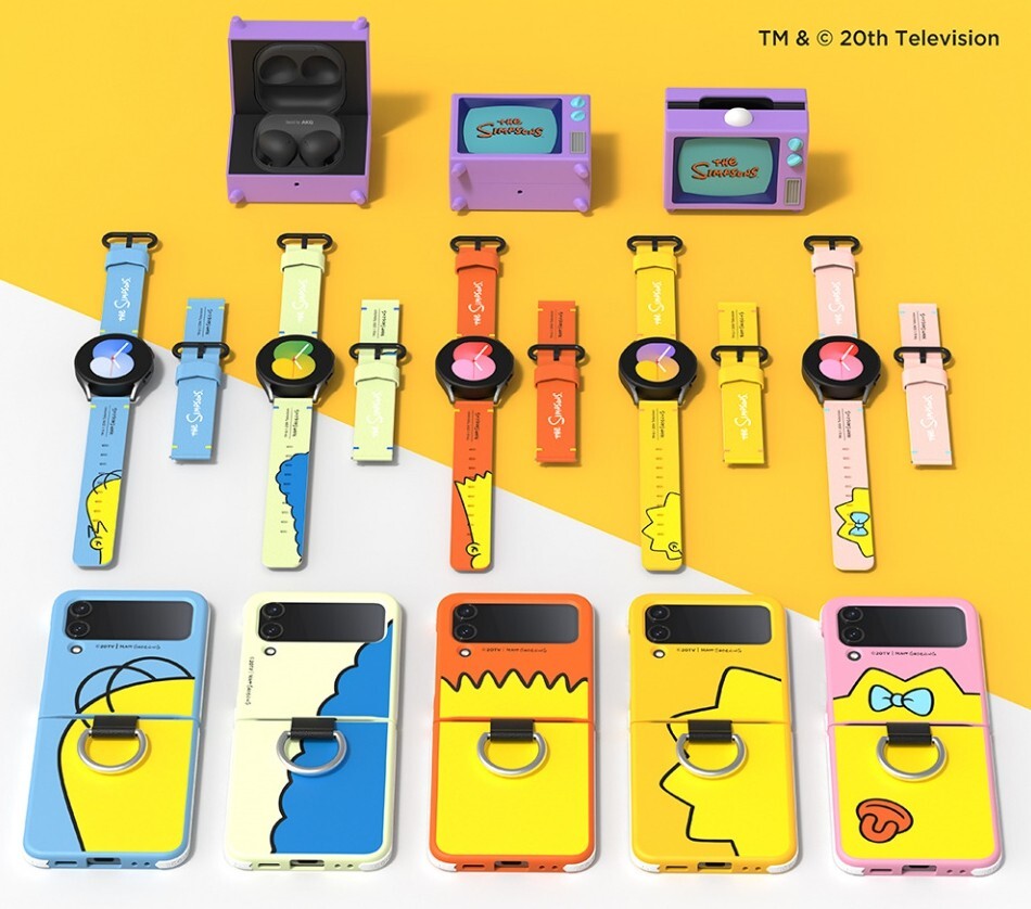 The Simpsons x Samsung Galaxy Buds 2 Pro Live Only Case Authentic