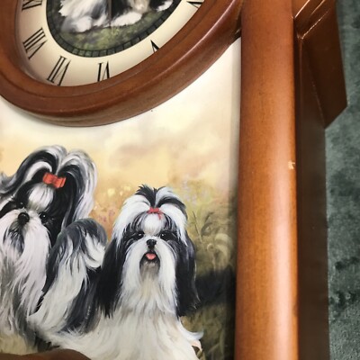 Bradford Exchange Linda Picken 2008 Shih Tzus Make House A Home