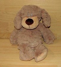 Petting Zoo Tan Puppy Dog Brown Floppy Ears Plush Stuffed Animal 12" Very SOFT
