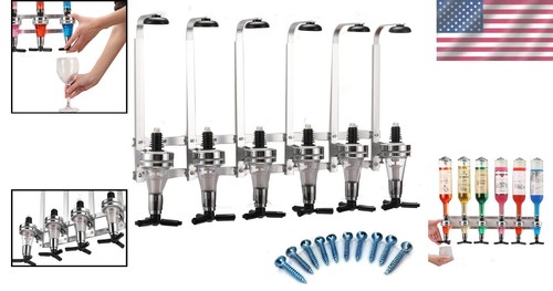 Sleek Wall Mounted Alcohol Dispenser - 30ml Precision Pours for Bar Enjoyment - Picture 2 of 10