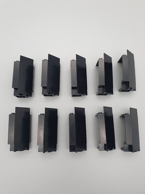 Lego  2345 Panel 3 x 3 x 6 Corner Wall Ecke schwarz 10 Stück