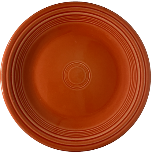 VTG Fiestaware Fiesta Dinner Plate 10 ½” Persimmon Homer Laughlin 1997 Retired - Picture 2 of 5