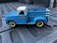 vintage Tonka 1964 #308 Blue stake pick up truck original condition play wear
