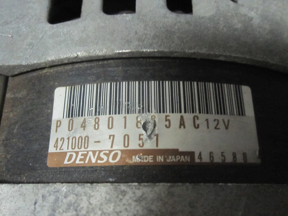 Jeep Grand Cherokee 2011-2015 motor 3,6 L alternador generador Denso OEM Foto 4 de 4