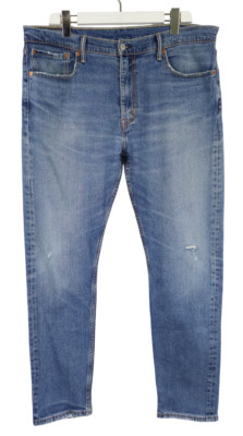 LEVI'S 512 Jeans Herren W38/L32 Stretch Slim Tapered Fit Reißverschluss