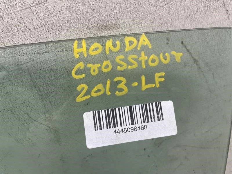 Honda Crosstour Ex-L 2012 puerta delantera izquierda lado del conductor ventana vidrio OEM+ Foto 3 de 4