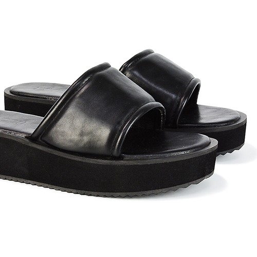 Sandalias de plataforma para mujer punta abierta zapatos informales sin cordones con tacón de cuña talla 3-8 - Imagen 5 de 17