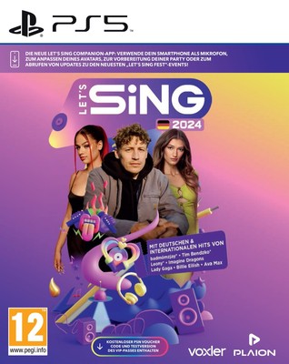 Let's Sing 2024 German Version (PlayStation 5) (AT-P (PlayStation 5) (UK IMPORT)