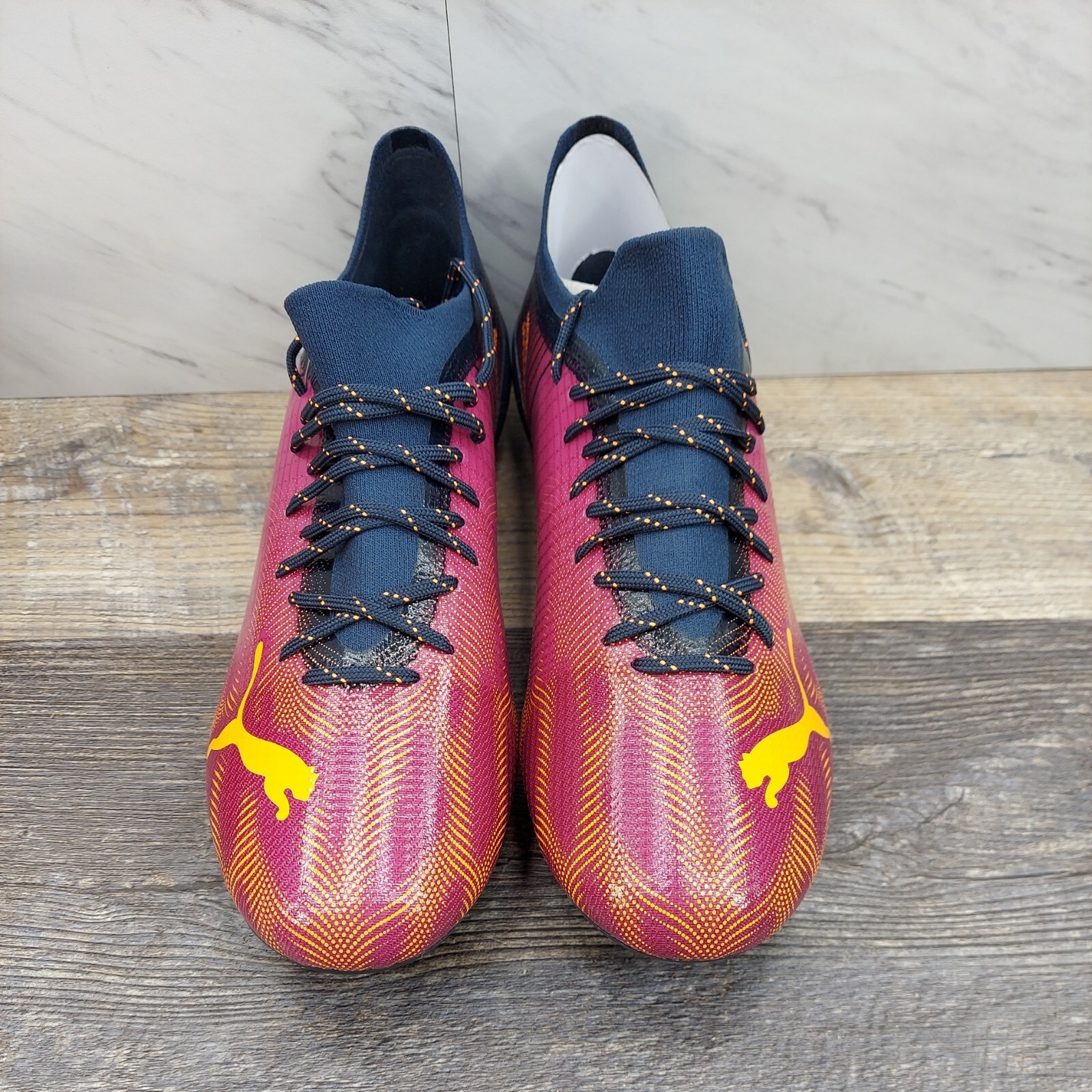 Puma Ultra 2.4 FG/AG Soccer Cleats Purple Blue 106698 03 Men’s Size 8.5