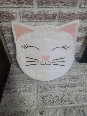 Cat Pinata for Kids Birthday Party (14 x 12.8 in)