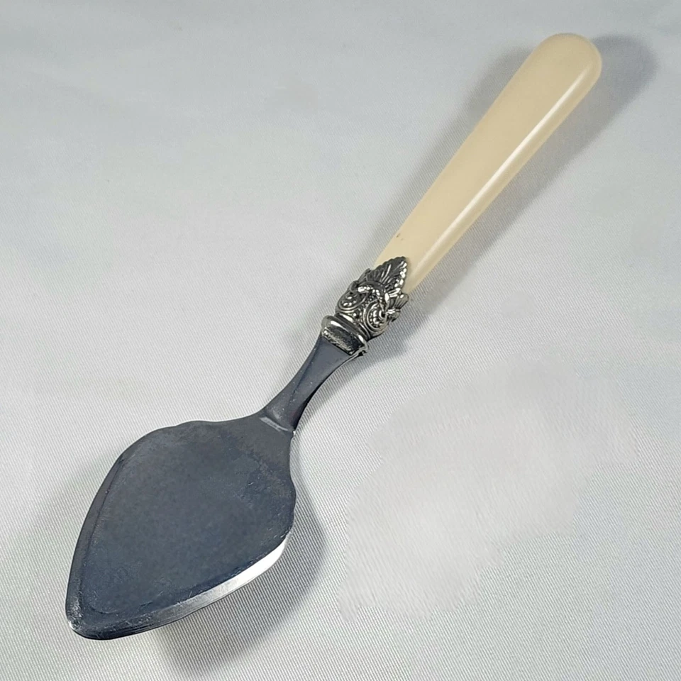 Vintage Napoleon Italy Pie Pastry Cake Server Knife Inox Silver Stainless Tool - Image 3 of 4