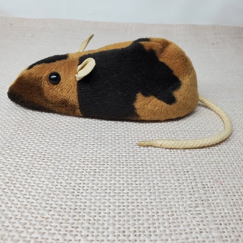 Abbott Rat Realistic Beanbag Stuffed Starter Pet Cord Tail Soft Ears Mammal Toy - Picture 9 of 10