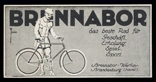 Alte Werbung Reklame 1915 BRENNABOR (3) Räder Fahrrad Brandenburg Havel