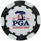 2020 Pga Championship (Harding Park) - Black - Poker Chip Golf Ball Marker