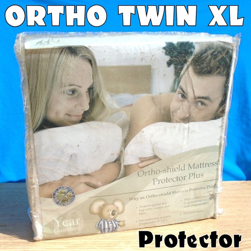 ORTHO-Shield Mattress Protector Plus Twin XL 38"x80" - NEW & Sealed