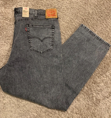 Levi's 541 Athletic Taper Jeans Gray W Stretch Big \u0026 Tall 46X30 RT$79 0139  U15 | eBay