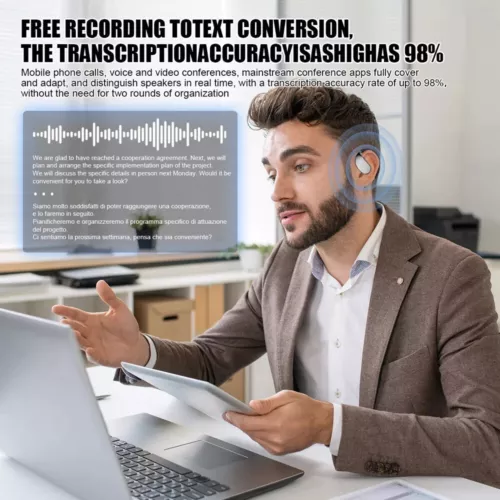 Translation Earbuds 3-In-1 Smart Voice150+ Languages Real Time Translator - 第 7/15 張圖片