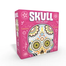 Skull Bluffing Card Game  PINK BOX Space Cowboys Asmodee SCSK02EN Family Party