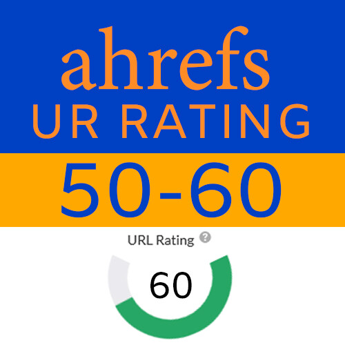 Ahrefs UR Rating - Verbesserung auf URL 50-60 - SEO - starke Backlinks kaufen - Bild 1 von 1