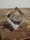 3-D Laser Etched Hologram Crystal Glass Cube Paperweight - 🚢 SHIP