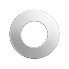 Premium Washer Metal Stamping Blanks for Jewelry Making, 1", 24 pc