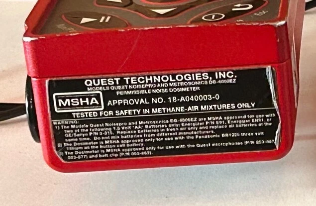 dosimetro per misura esposizione personale quotidiana a rumore - Immagine 4 di 4