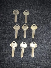 Russwin Key Blanks 2H Lot Of 8