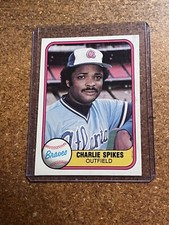 1981 Fleer Baseball # 259 Charlie Spikes
