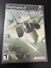 PS2 PlayStation 2 ACE COMBAT 5 The Unsung War SEALED Black Label new in package
