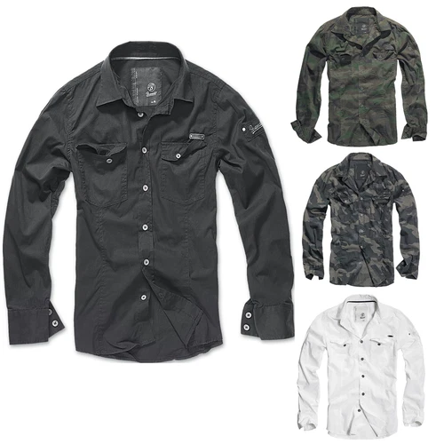 Brandit slim fit shirt shirt outdoor