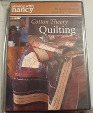 Sewing With Nancy Cotton Theory Quilting DVD New Sealed, 2005