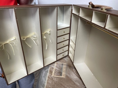 Tonner Tyler Wentworth DELUXE KLEIDERSCHRANK KOFFER KOFFER passt 3 Puppen + Kleidung & mehr - Bild 14 von 24