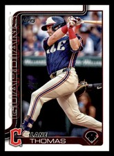 2025 Topps #3 Lane Thomas Cleveland Guardians