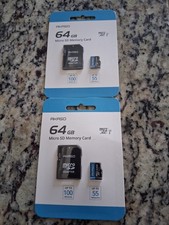 64GB Micro SD Memory Card w/ Adapter Akaso Go New NIB