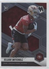 2021 Panini Mosaic Rookies Elijah Mitchell Eli Mitchell #376 0o6v