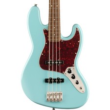 Squier Classic Vibe '60s Jazz Bass 4-String Bass Guitar, Daphne Blue