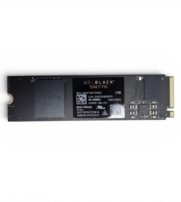 New WD BLACK 1TB SN770 NVMe Gen4 PCIe M.2 2280 5150 MB/s Internal Gaming SSD
