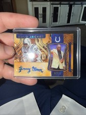 2022 Gold Standard Lenny Moore Gold Jacket Autograph Auto #/ 99 Colts