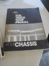 1976 Ford Truck All Models Factory Shop Service Manuals Vols. 1-5 1976 Ford Truck All Models Factory Shop Service Manuals Vols. 1-5